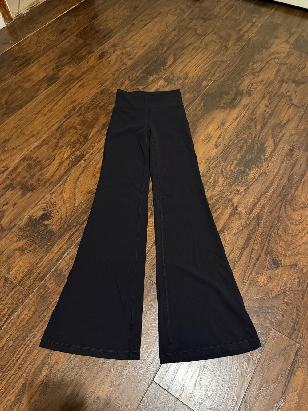Athleta women’s black flare leggings size XXS
